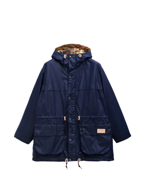 Barbour x Paul Smith Durham waxed jacket Blue MWX2561