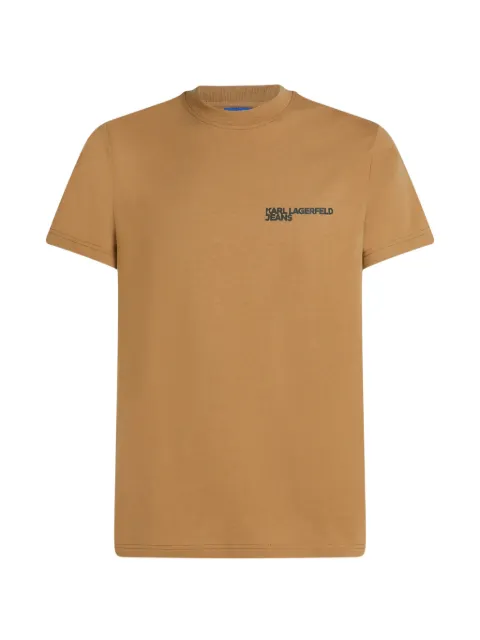 Karl Lagerfeld Jeans Essential regular short-sleeve T-shirt Brown A1M17002