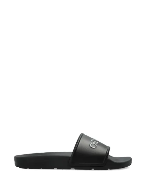 Off-White Bookish logo slides Black OWIU001S26MAT0021001