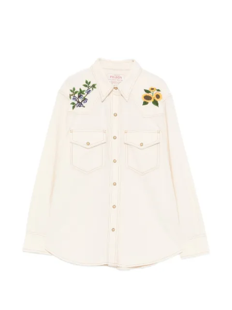 Filson embroidered shirt Neutrals FWCAM0010