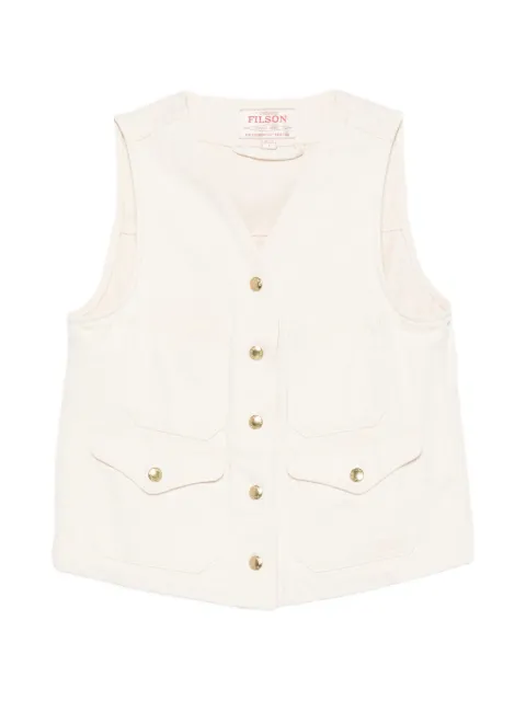 Filson button-up waistcoat Neutrals FWGIL0006104