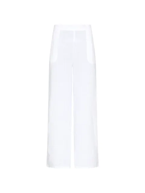 Vilebrequin elasticated comfort trousers White LZNAU101
