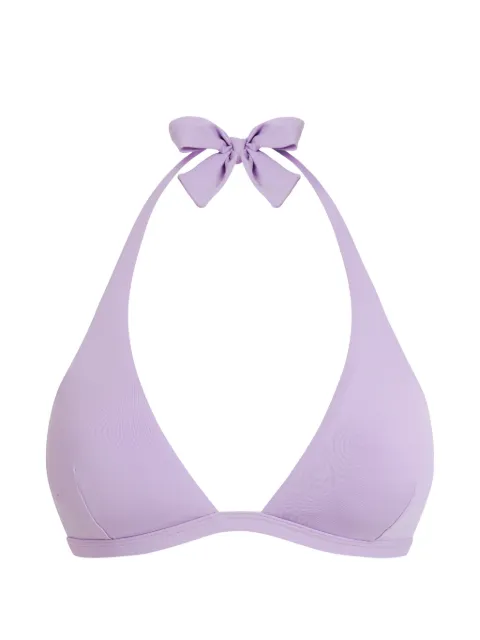Vilebrequin Halter bikini top Purple FLCCG101