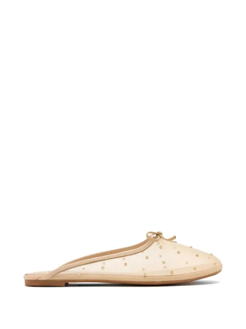 Senso Connor studded bow mules Neutrals CONNOR