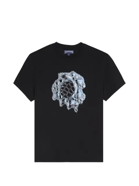 Vilebrequin Bubble Turtle 3D T-shirt Black TRKEP311