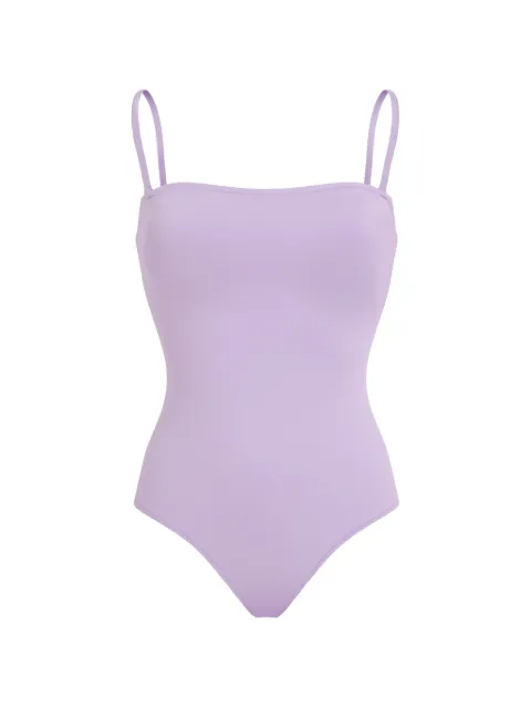 Vilebrequin bustier swimsuit Purple FTECG101