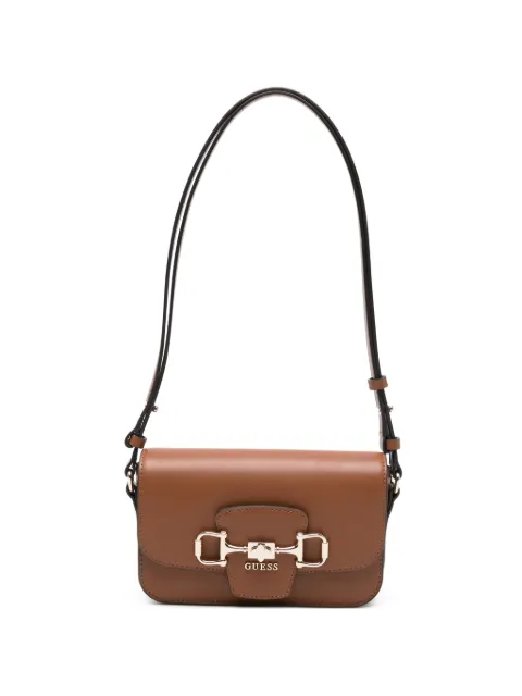 GUESS USA Janie metal detail shoulder bag Brown VG991021