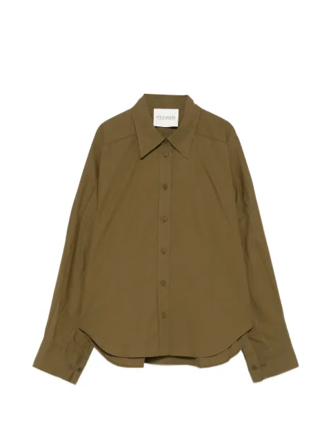 Closed buttoned shirt Green C9456425C22