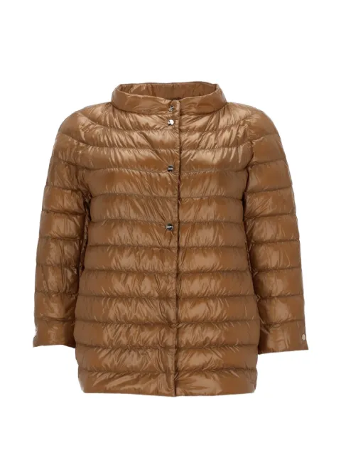 Herno button front jacket Brown PI002218D12017Z2157