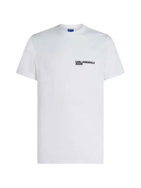 Karl Lagerfeld Jeans slim short-sleeve T-shirt White A1M17003