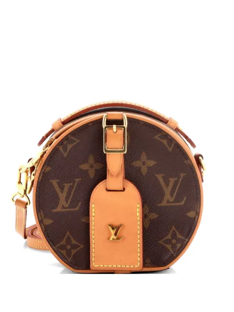 Louis Vuitton Pre-Owned Mini Boite Chapeau Bag Monogram Canvas crossbody bag Brown V43K5ZLCB5559X0B