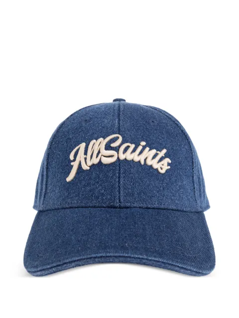 AllSaints Odyssey logo-embroidered baseball cap Blue W215XE