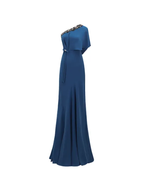 Gemy Maalouf embellished maxi dress Blue GMW257382LD