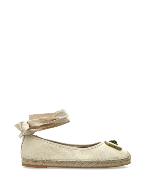 Kurt Geiger London tie embellishment ballet sneakers Neutrals PIMLICOTIEBALLET