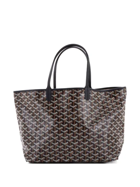 Goyard Pre-Owned Saint Louis Coated Canvas PM tote bag Black G0HVJOHP1GB1VRV7