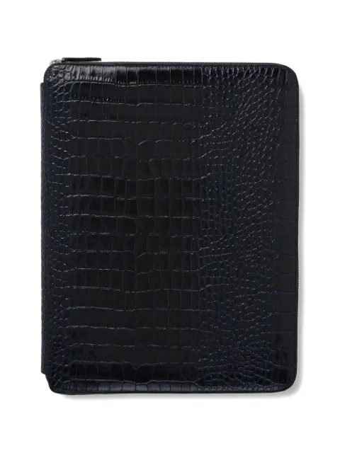 Smythson Mara writing folder Blue 1204245