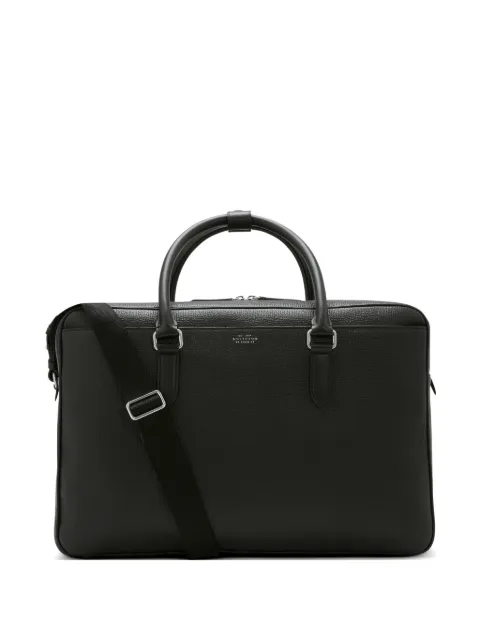 Smythson zip travel bag Black 1204270