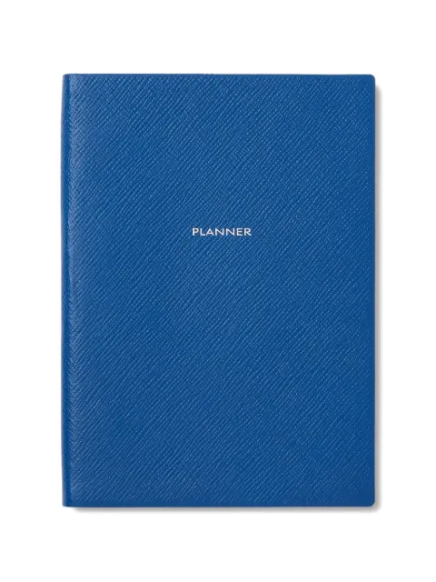 Smythson Soho planner Blue 1204803