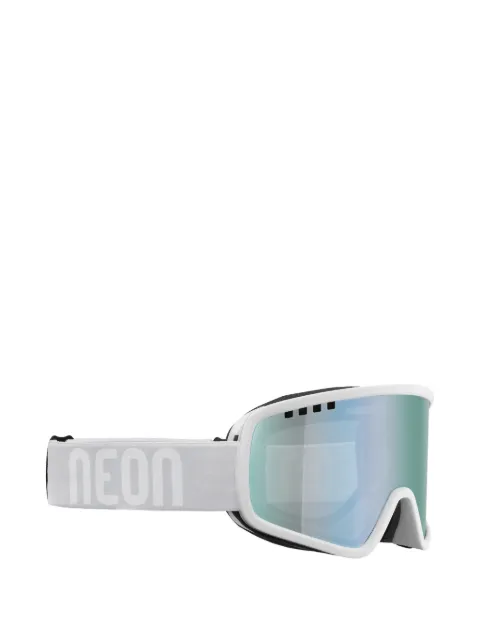 Neon rectangular-frame sunglasses White FROTGWWM9