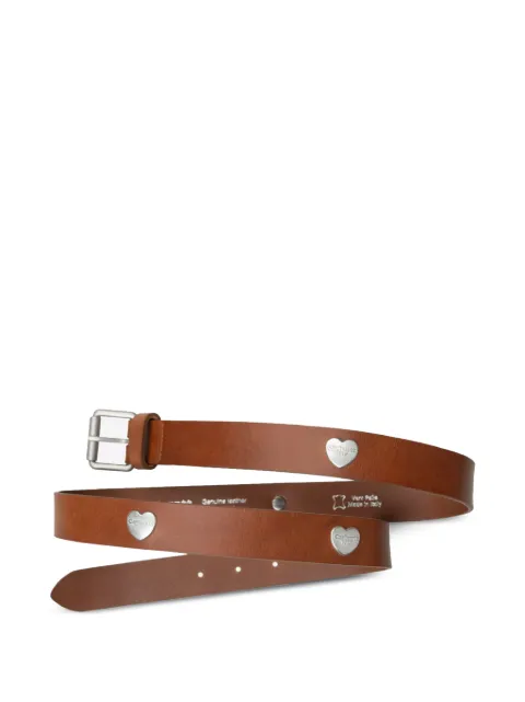 Carhartt WIP heart leather belt Brown I035381
