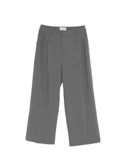 THESTROY pleated trousers Grey S26INNO
