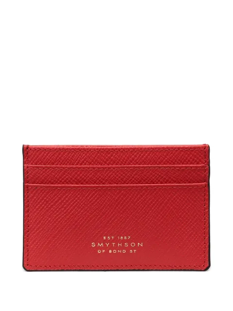 Smythson Panama card holder Red 1200563