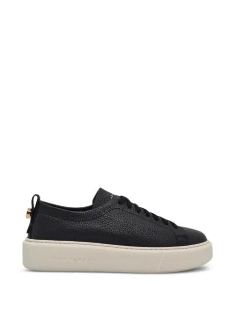Henderson Baracco Gaia textured sneakers Black GAIA
