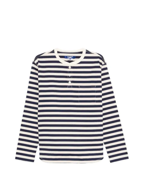 Junya Watanabe MAN striped T-shirt Blue WQT006