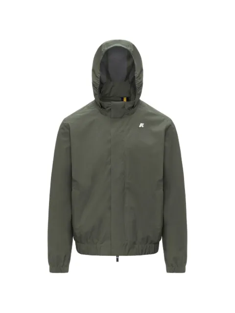 K-Way Aurene hooded jacket Green K71519W