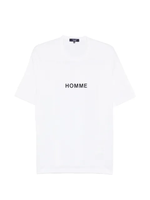 Comme des Garçons Homme logo-print T-shirt White HQT103