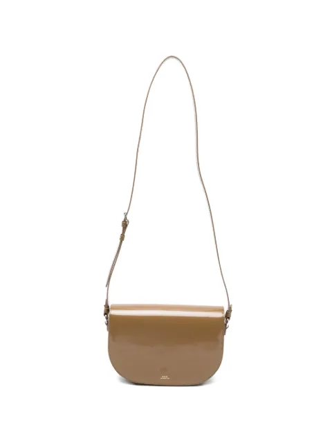 A.P.C. large Le B-Side cross body bag Green PXCBTF67020