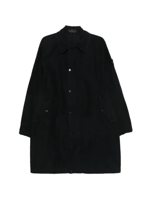 Stone Island 7100005 David Light-TC_S.I. Ghost car coat Black L1S157100005S0F33