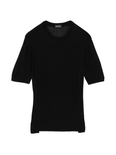 Tagliatore crew-neck T-shirt Black PWE260826E411