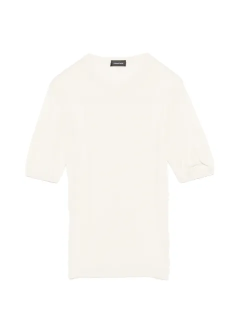 Tagliatore knitted T-shirt Neutrals PWE260826E411