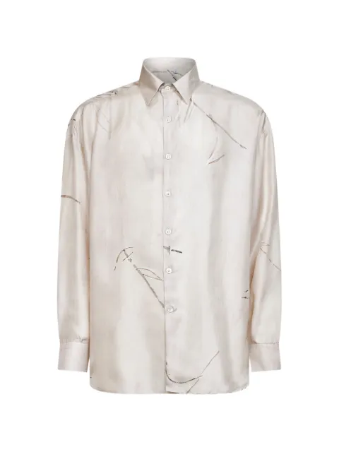 Costumein buttoned shirt Neutrals VALENTINPETTERSALOEP101