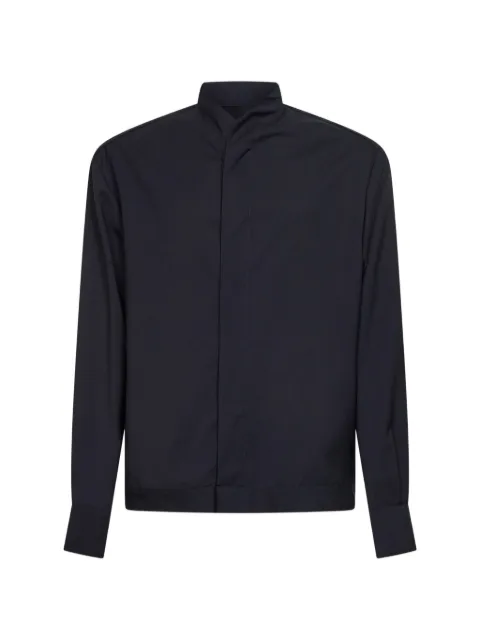 Costumein buttoned wool jacket Blue BASETIMISOARA6999