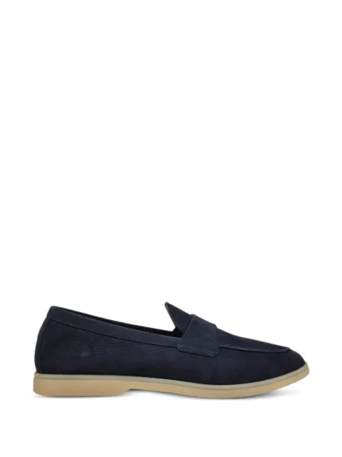 Henderson Baracco Chiaia penny loafers Blue CHIAIA