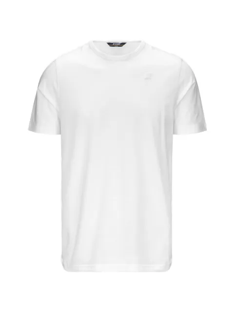 K-Way Adame logo-detail T-shirt White K71349W001