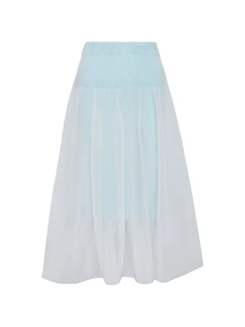 CFCL tulle midi skirt White CF011KG023GP00