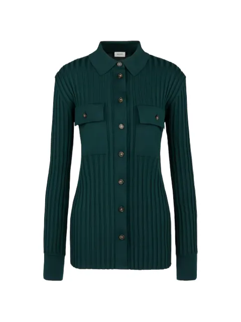 Tod's ribbed button cardigan Green X8WC1528050XGM