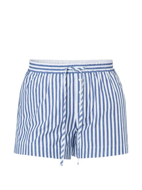 Xirena Tomer striped shorts Blue X7AMS005