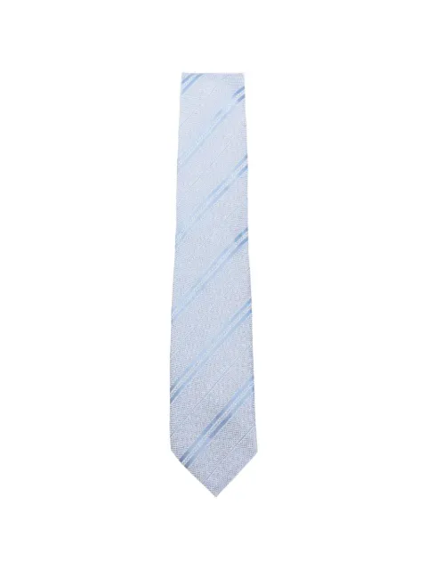 TOM FORD striped tie Blue STE001S0228