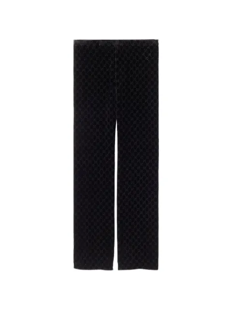 Gucci GG patterned trousers Black 860769ZAUS4