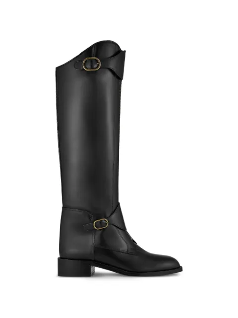 Aquazzura Alex riding boots Black AEXFLAB0CFIBLACK