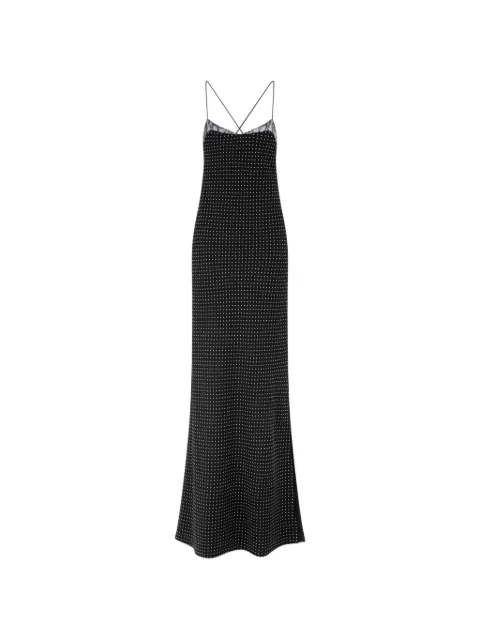 TOM FORD polka-dot lace dress Black AB3640FAP252