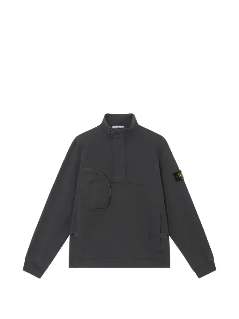 Stone Island chest-pocket sweatshirt Grey K1S156100027S0123