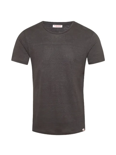 Orlebar Brown linen T-shirt Grey 281178