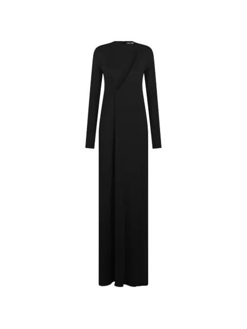 TOM FORD cutout long-sleeves maxi dress Black ABJ887JEX188