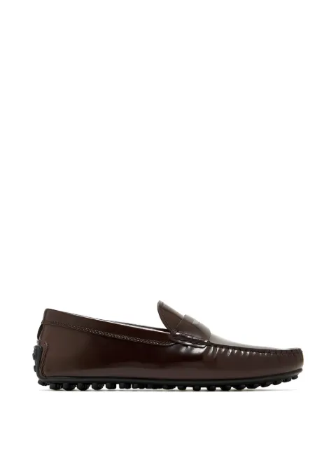 Tod's pebble penny loafers Brown XXM42C0IX80U14