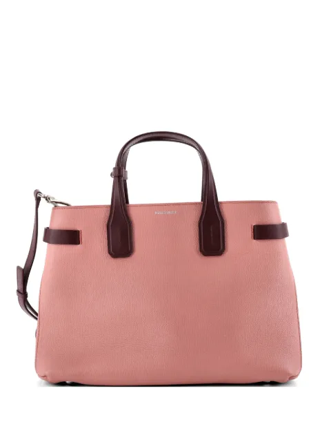 Burberry Pre-Owned Banner NM Leather Medium tote bag Pink Z070F2XKYK3IRDE4
